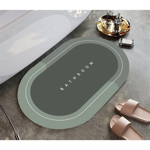 Absorbing Bath Mats Back Material: Anti-Slip Latex
