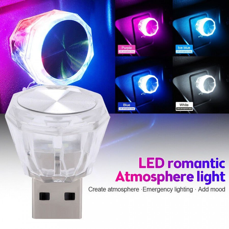 Mini Usb Projector Car Light