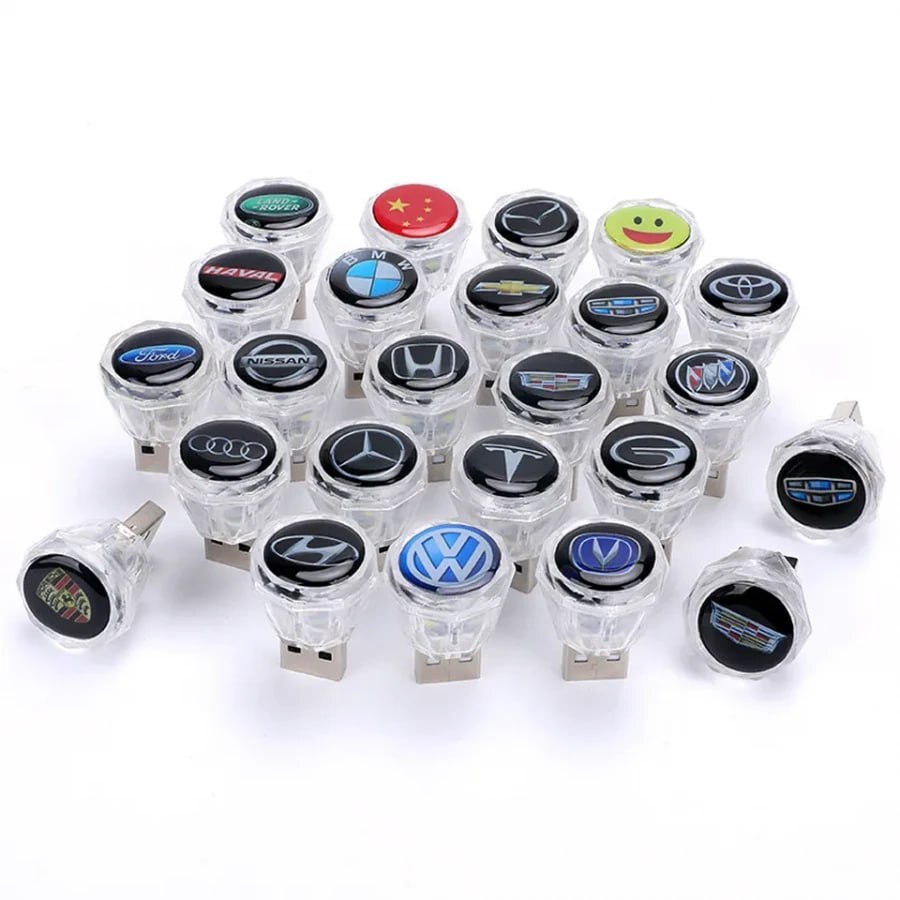 Mini Usb Projector Car Light