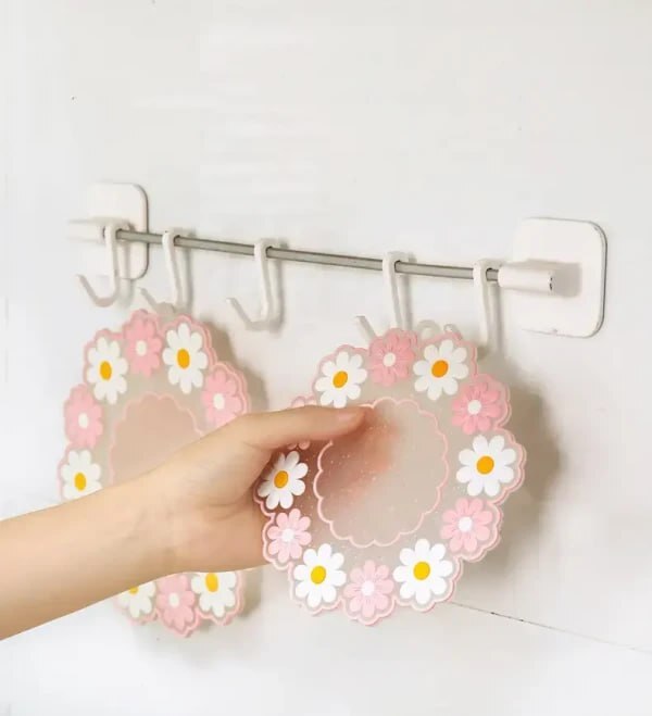 Silicone Coasters Bowl Water Cup Tea Mat (Set Of 3)