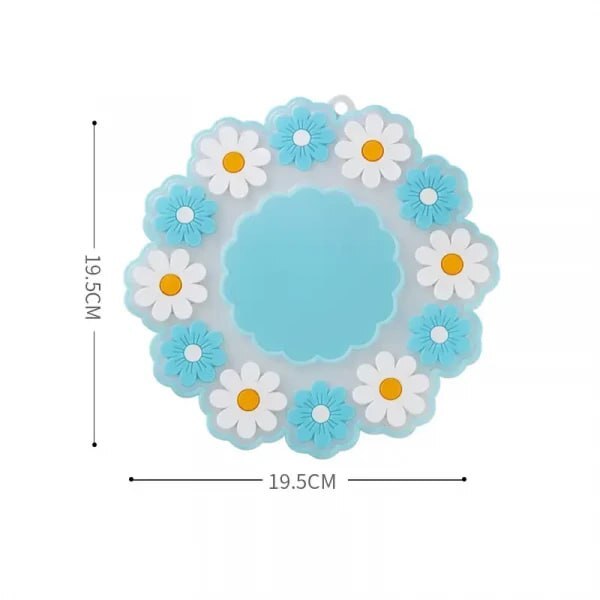 Silicone Coasters Bowl Water Cup Tea Mat (Set Of 3)