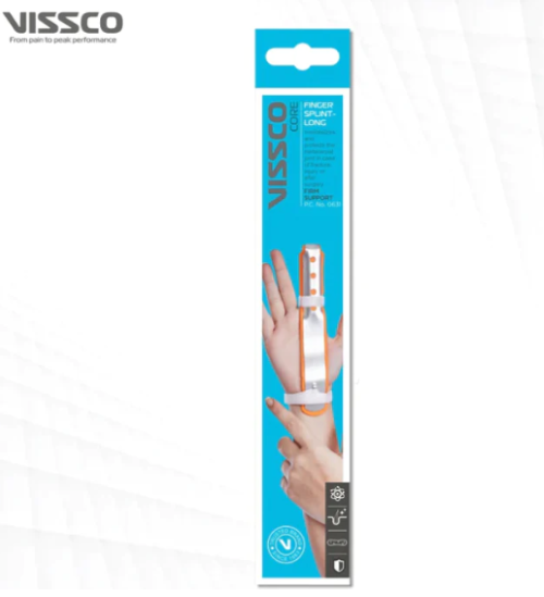 Finger Splint - Universal Fit For Metacarpal Fracture And Finger Deformity | Durable, Supports Finger Rehabilitation, 1-year Warranty