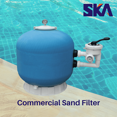 Commercial Sand Filter - Hydraulic Powered System | Available in Various Colors, Designed for Commercial Pool Applications, Includes Reliable Warranty