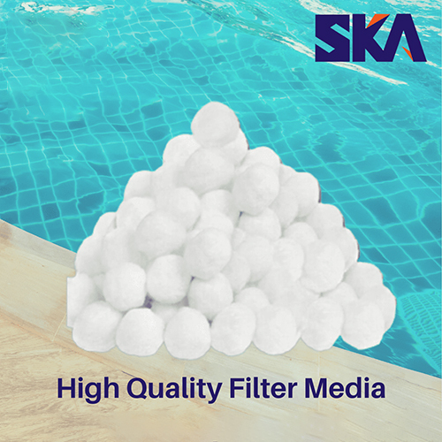 High Quality Filter Media - Round Shape, Optimal Pool Filtration for Commercial Use | Includes Warranty for Enhanced Durability