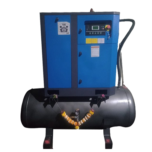 Industrial Air Compressors - Stainless Steel, Electric Powered | Lubricated System, Comprehensive Warranty, Ideal for Industrial Applications