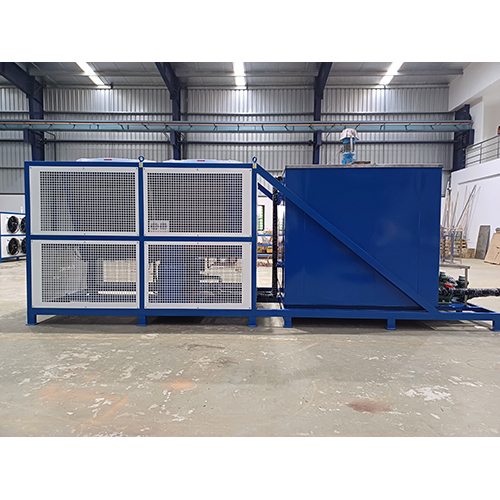 Industrial Air Cooled Chiller 30 Tr - Color: Blue