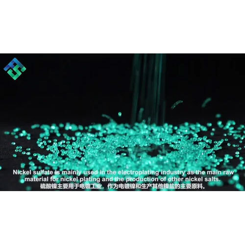 Nickel Sulfate Hexahydrate - Industrial Grade, Green-blue Crystalline Solid | Highly Soluble In Water, Used In Electroplating And Nickel-based Chemical Production