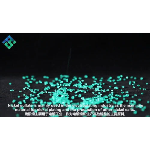 Nickel Sulfate Hexahydrate - Industrial Grade, Green-blue Crystalline Solid | Highly Soluble In Water, Used In Electroplating And Nickel-based Chemical Production
