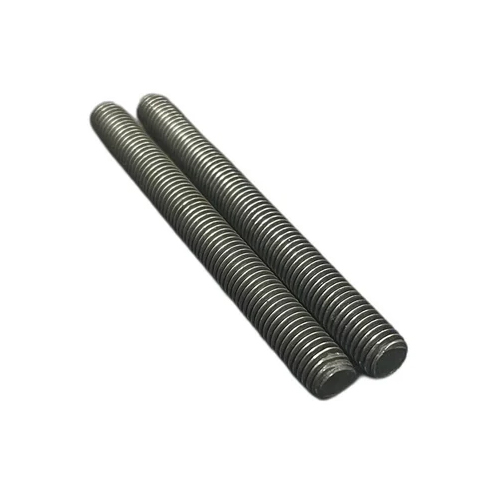 MS Thread Studs - Steel, Various Sizes, Silver Finish | Versatile Fasteners for Reliable Connections in Industrial Applications