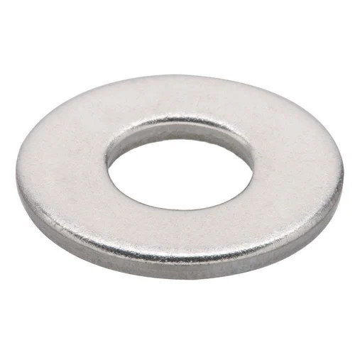 MS Round Washer - Mild Steel, Various Sizes, Silver | Essential for Fastening Applications, Load Distribution, Surface Protection