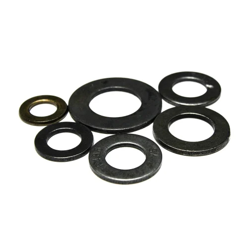 Mild Steel Structural Washer - Round, Different Size | Black, Industrial Usage, Ideal for Heavy-Duty Applications