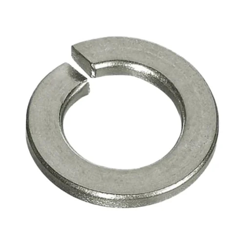 3063 SS Single Coil Spring Washer - Stainless Steel, Various Sizes, Silver Color | Industrial Application, Helix Shape for Enhanced Grip