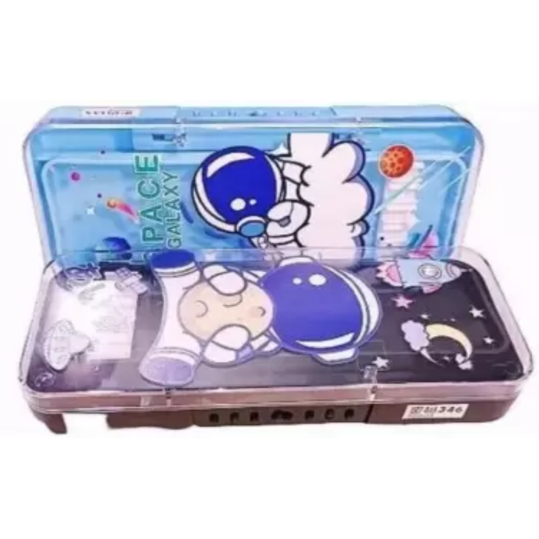 Galaxy Space Geometry Box - High-quality Plastic & Metal, Rectangular Shape, Printed Cover , Modern Style With Various Sizes Available