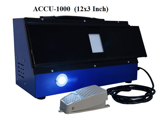 Blue And Black Led Radiography Film Viewer Accuplus 12 X 3 Inc - Accu1000