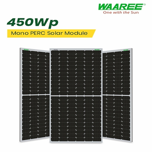 450Wp 144 Cells Mono Perc Solar Module - Color: Black