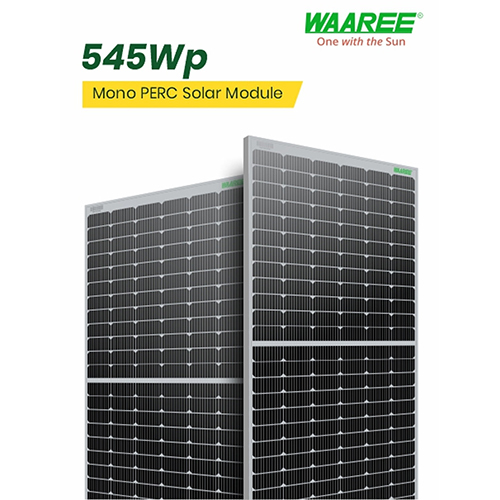 545Wp 144 Cells Mono Perc Solar Module - Color: Black