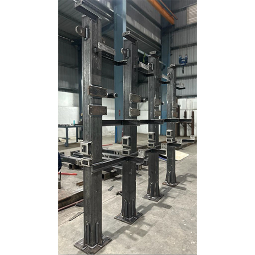Industrial Structure Pole - Standard Forged Steel, Pre-galvanized Surface Treatment, Standard Prop Head For Enhanced Load-bearing Capacity