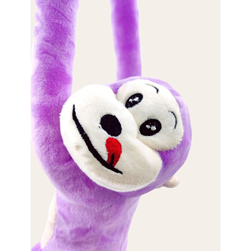 Hanging Monkeys - 70 Cm, Orange Plush Toy For Children, Soft And Charming Design
