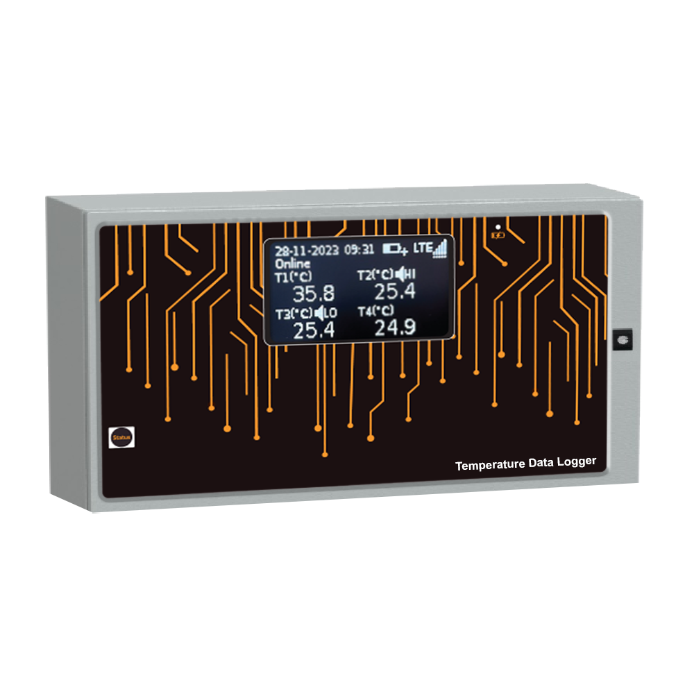 Ibi-wt8ch Wi-fi 8 Channel Temperature Data Logger - Color: Brown