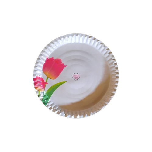 Printed Disposable Paper Plate Application: Commercial