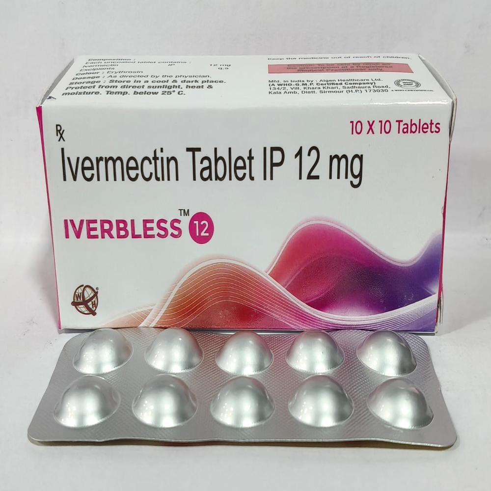 इवरमेक्टिन 12mg टैबलेट - वेलकम हैल्थकारे