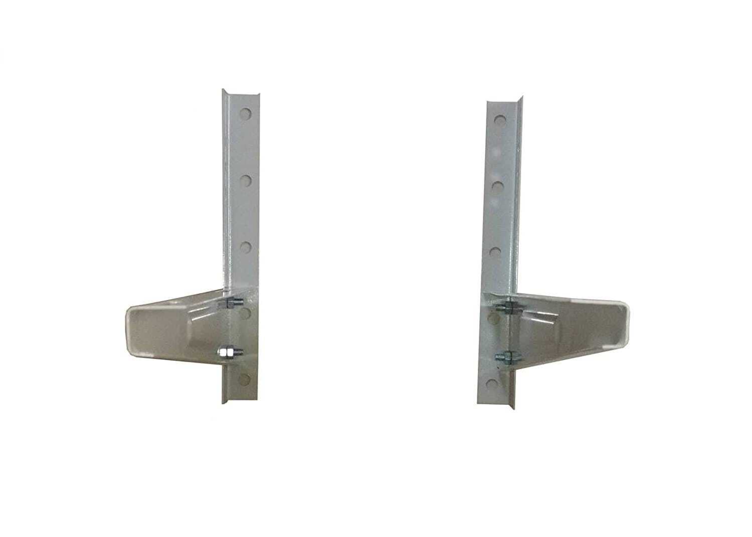 Ac Wall Mount - Metal, 20x10cm, Grey | Durable Material, Easy Installation, Rust Resistant, Space Saving, Strong Support, 20kg Load Capacity