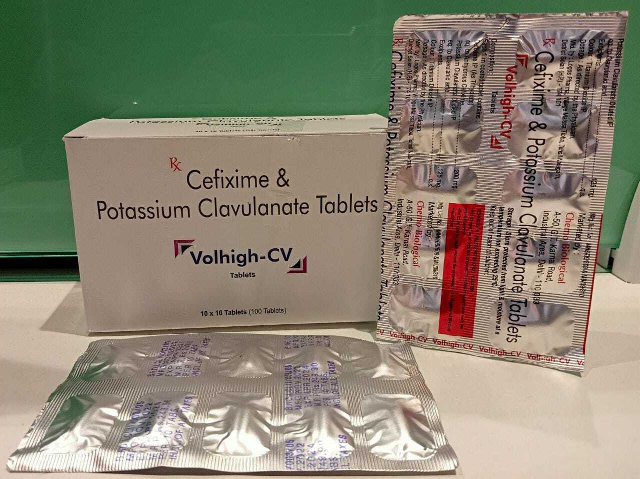 Cefixime 200 Mg With Clavulanic 125 Mg Tablets