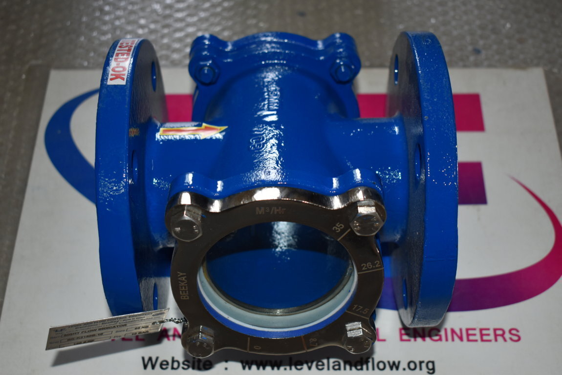 Flapper Type Slow Flow Indicator Application: Liquid