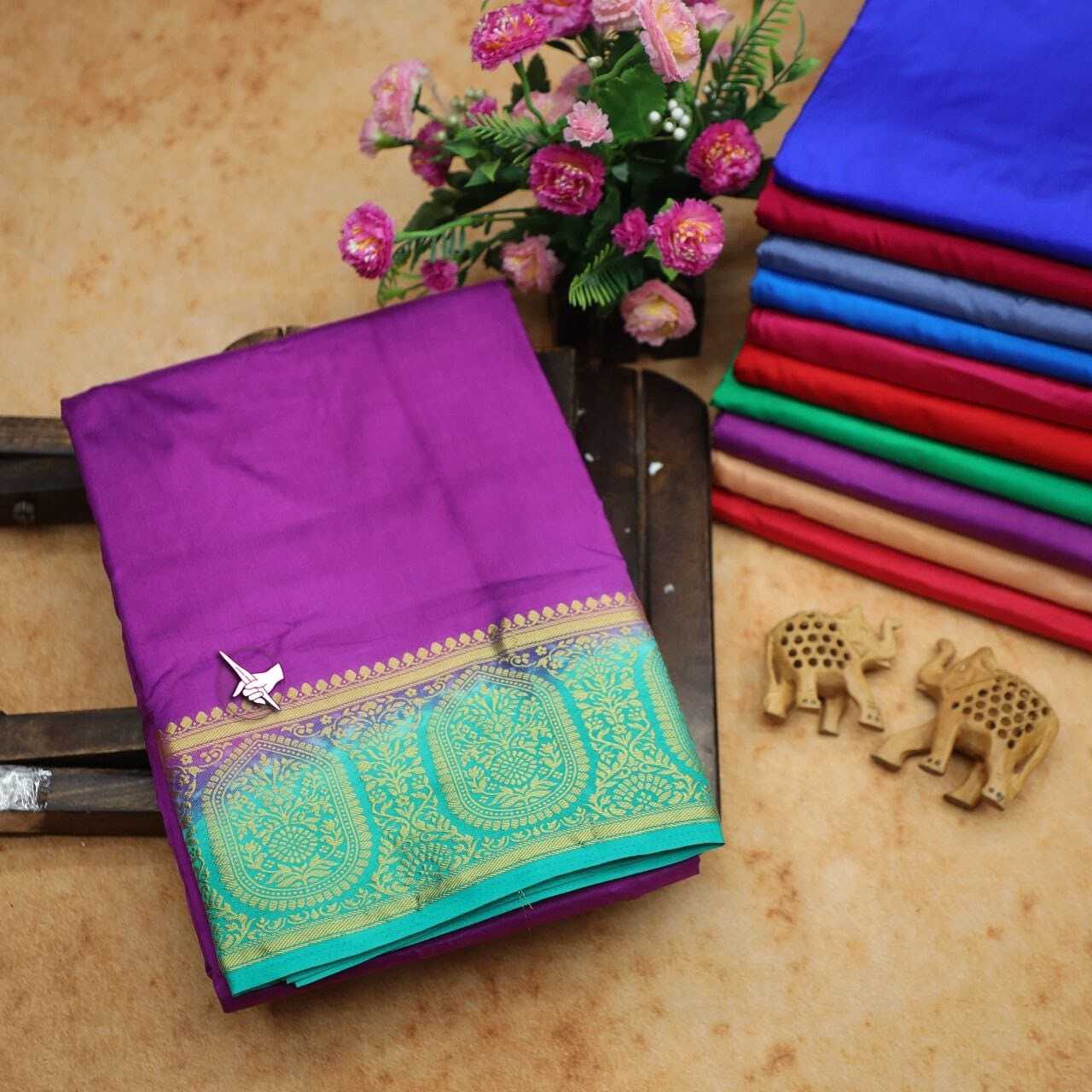 Bhagalpuri Silk Saree - Color: Multicolour