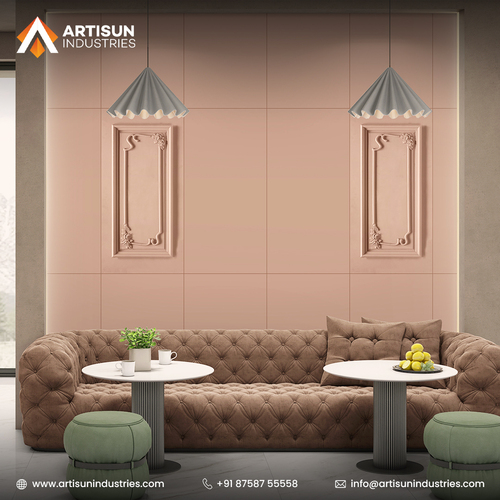 Floret Frame PU Stone - 35mm Thickness, Cut-to-Size Solid Surface | Polished Finish, Versatile Sizes and Colors Available