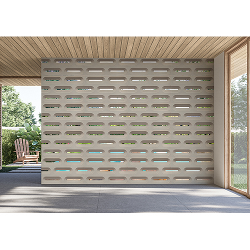 Oval Oasis Pu Stone - Artificial Stone Type: Solid Surface