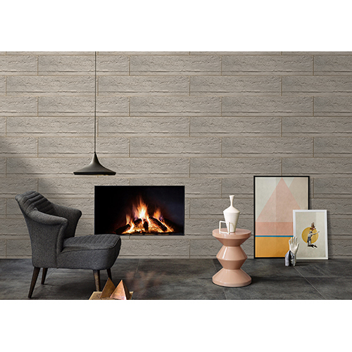 Textured Cement Pu Stone - Artificial Stone Type: Solid Surface