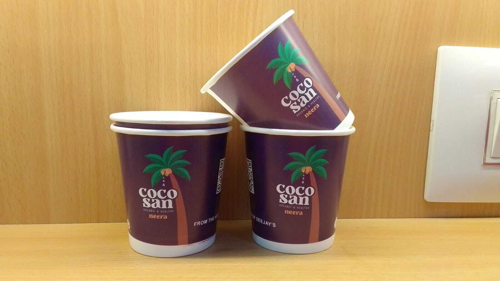 Juice Disposable Cup Coustmized - Color: Multicolor