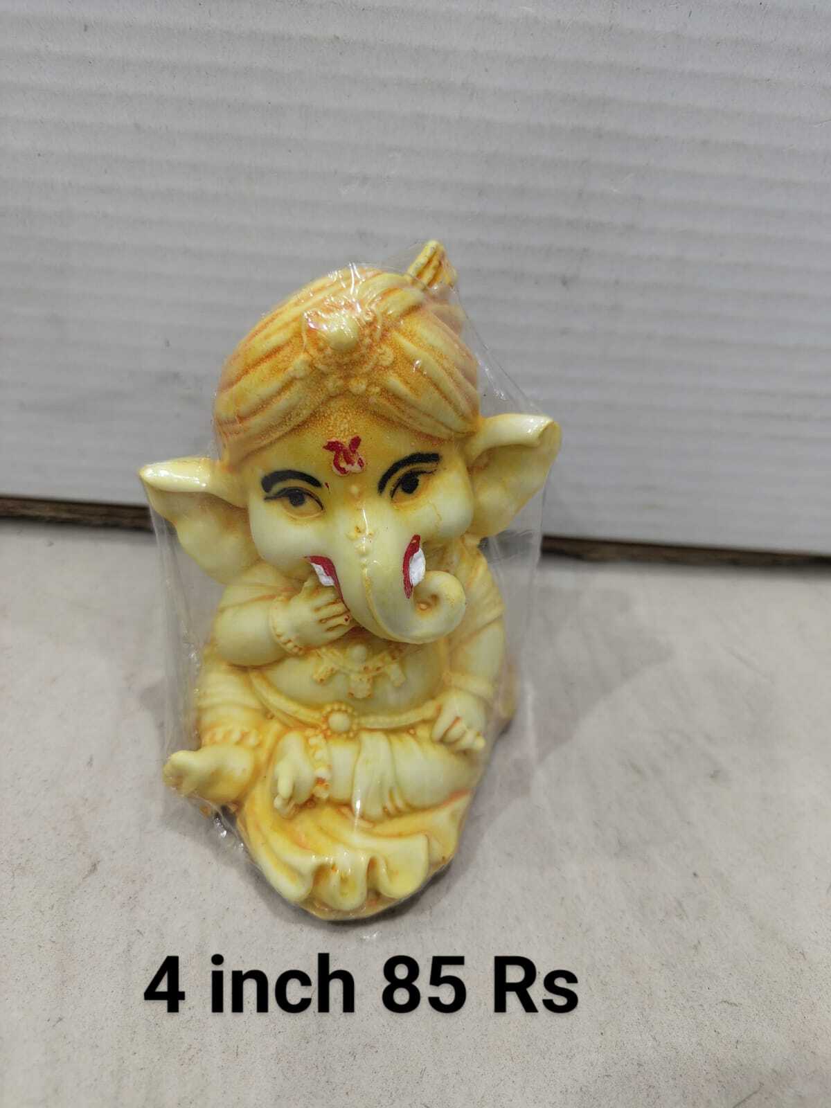 Polyresin Hindu God Statue - 15 Inch, Multicolor | Detailed Hand-painted Religious Decorative Collectible, Durable Design