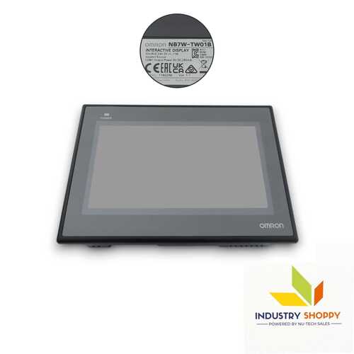 Omron Nb7w-tw01b Hmi Operator Panel - Features: High-speed