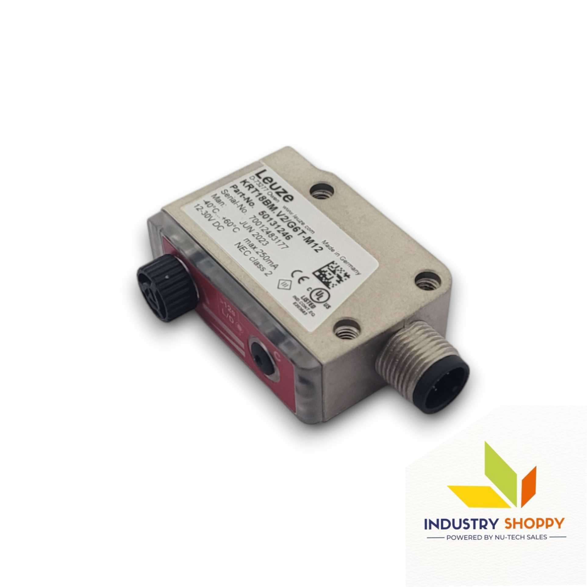 Leuze Krt18bm.v2/g6t-m12 Contrast Sensor