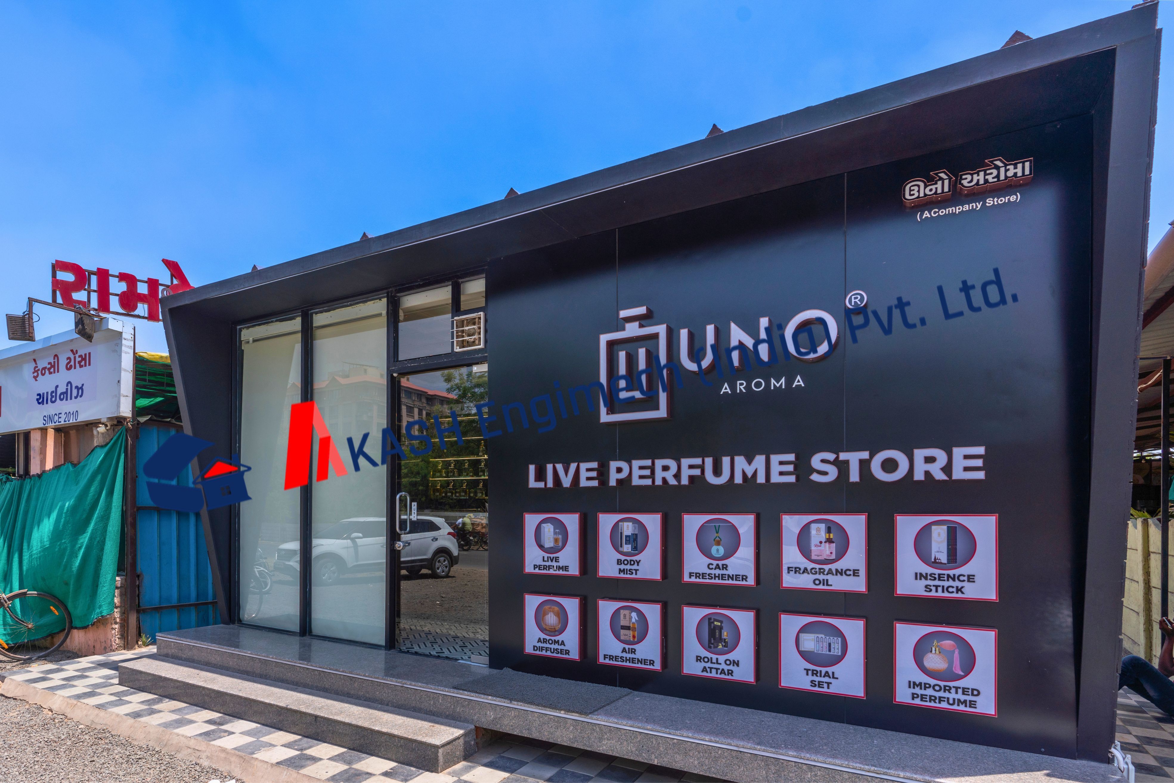 Container Prefabricated Shop - Industrial Standard Internal Dimensions | Versatile Container Design For Industrial Use