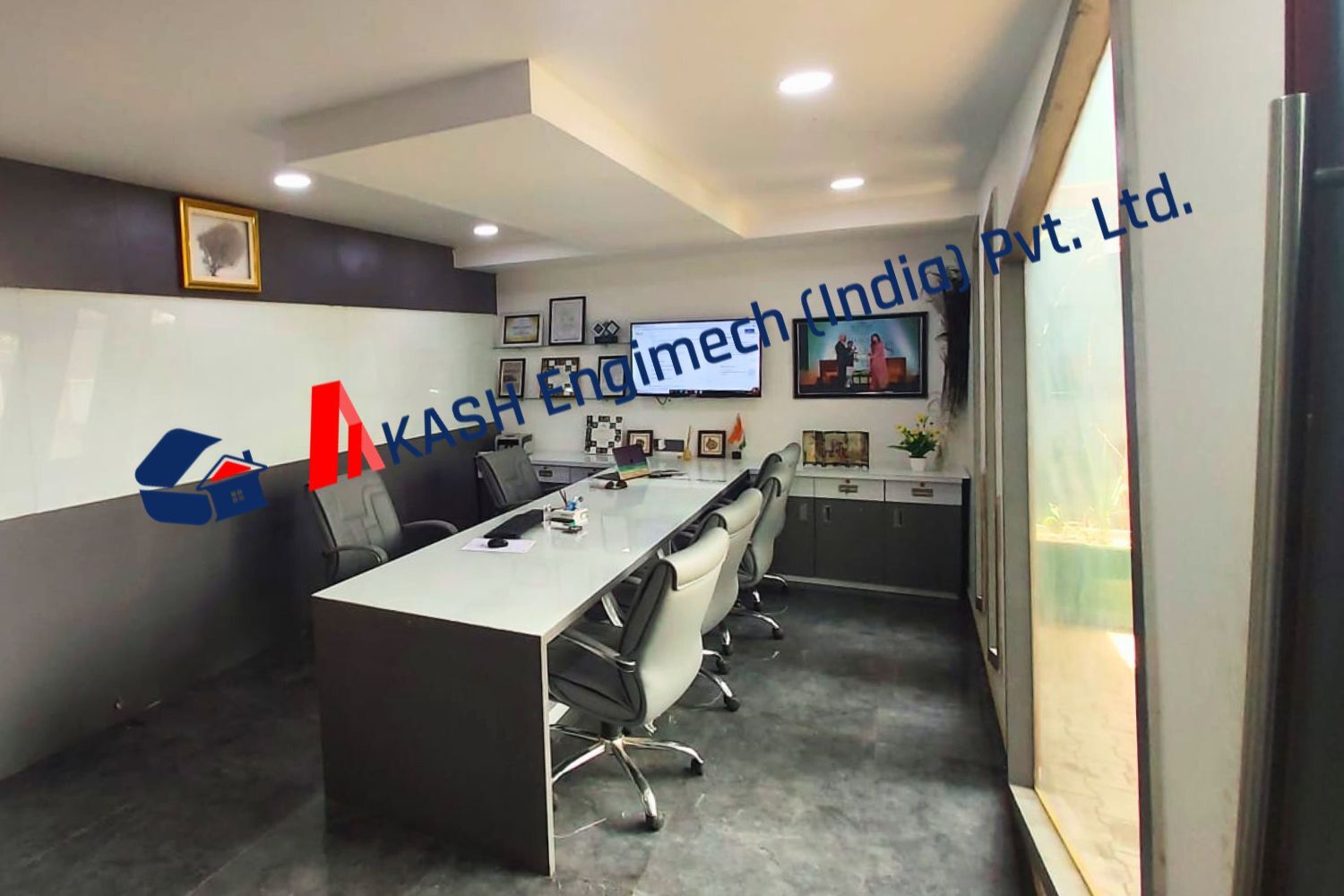 Mobile Office Container - Durable Steel Construction , Portable Workspace Solution For Remote Operations