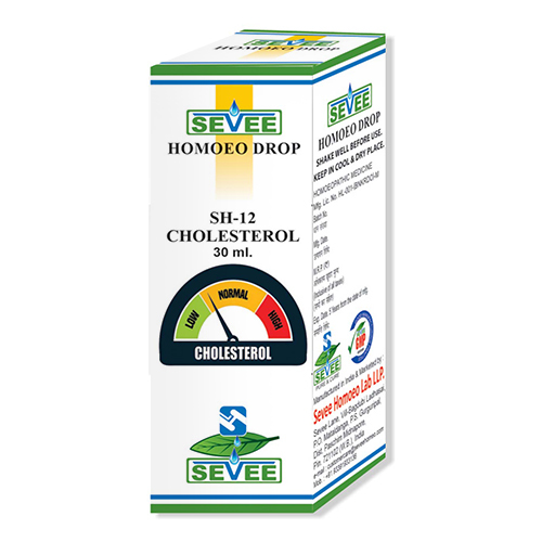 30ml Homeopathic Drop For Cholesterol Room Temperature