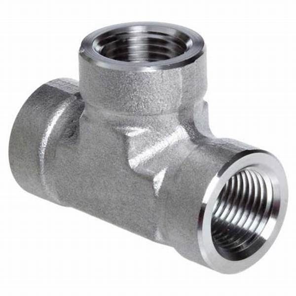 Stainless Steel Pipe Tee Fittings 1/2" X 1/2" X 1/2" Npt - Outer Diameter: 1/2 Inch (In)