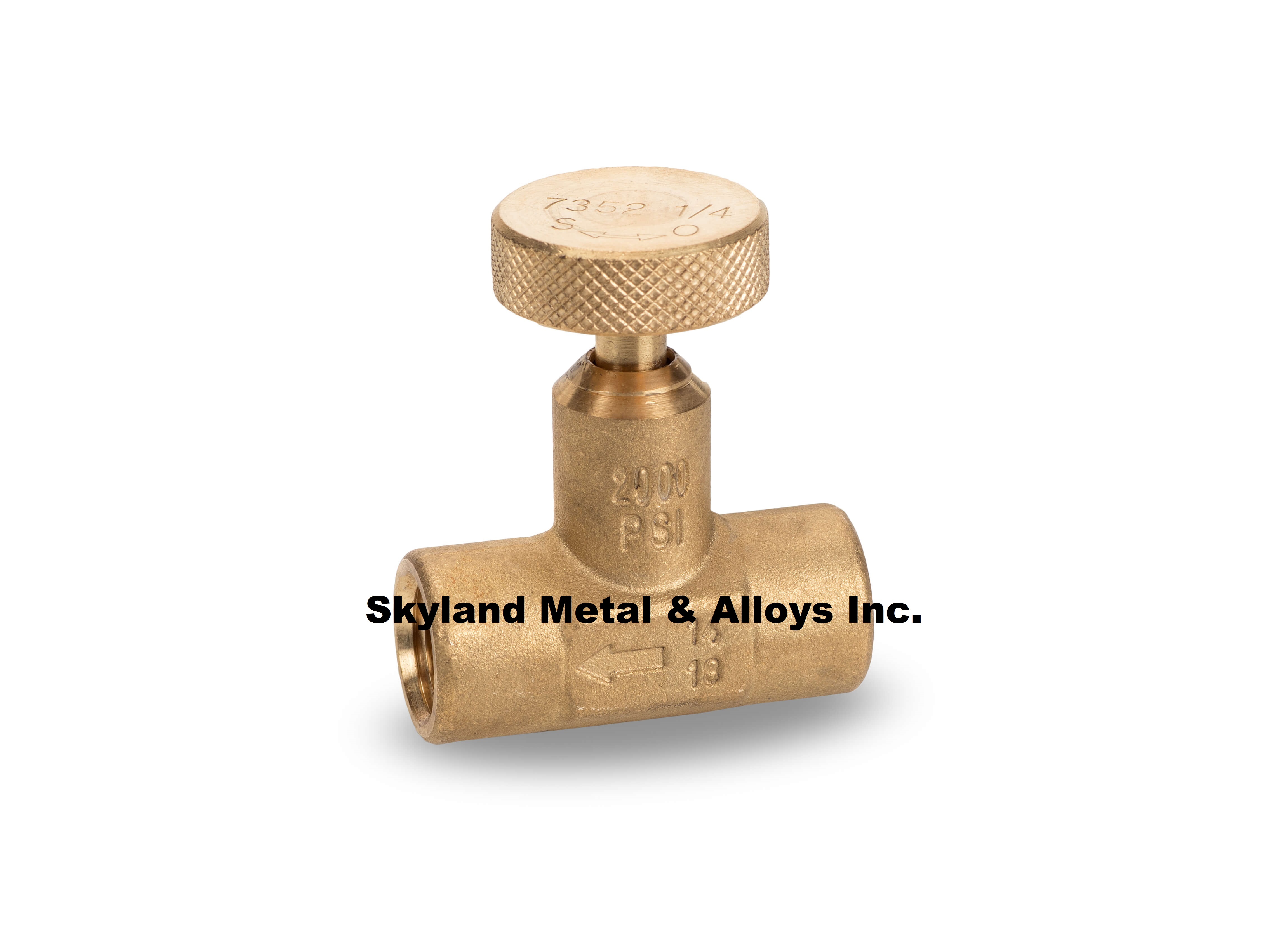 Brass Needle Valve - 4 Inch High Pressure | Durable And Reliable Water Flow Control