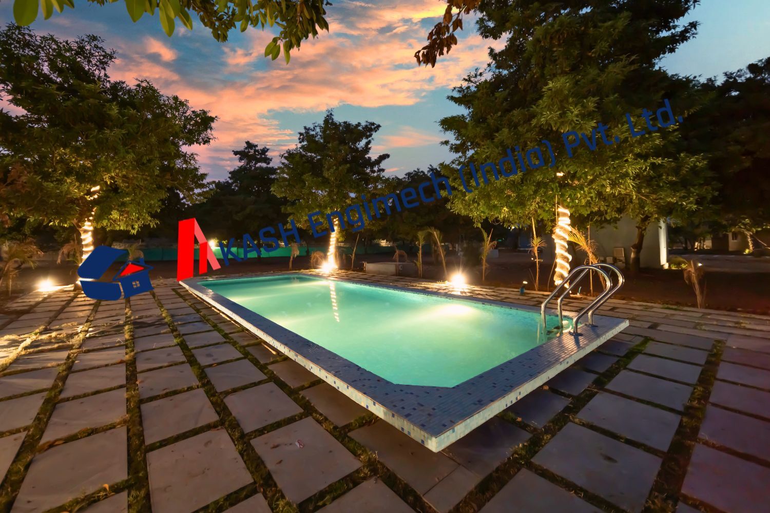 28 Swimming Pool - Standard Internal Dimension | Industrial Use, Durable And Reliable Design