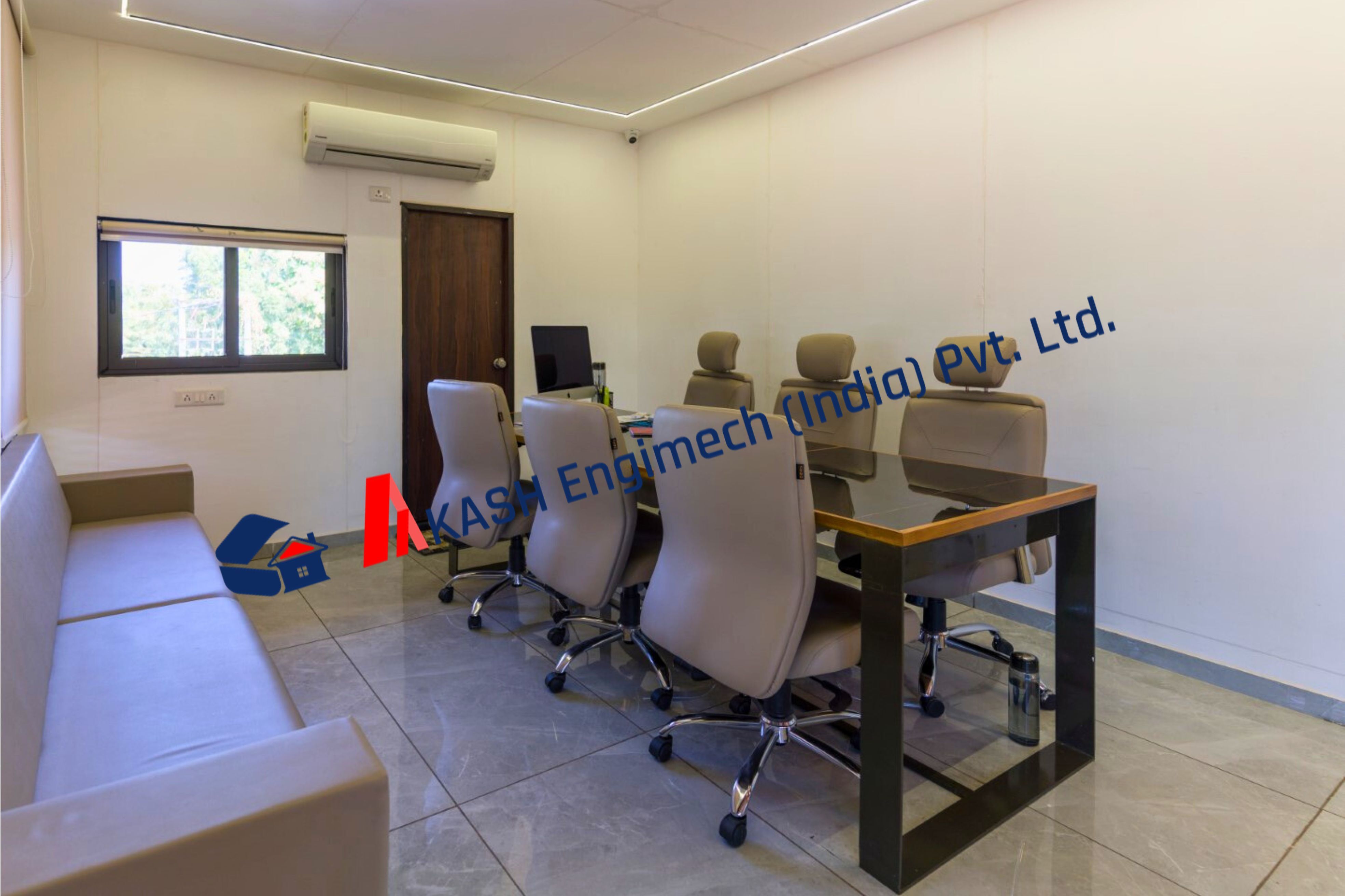 Steel Two Story Modular Office Container