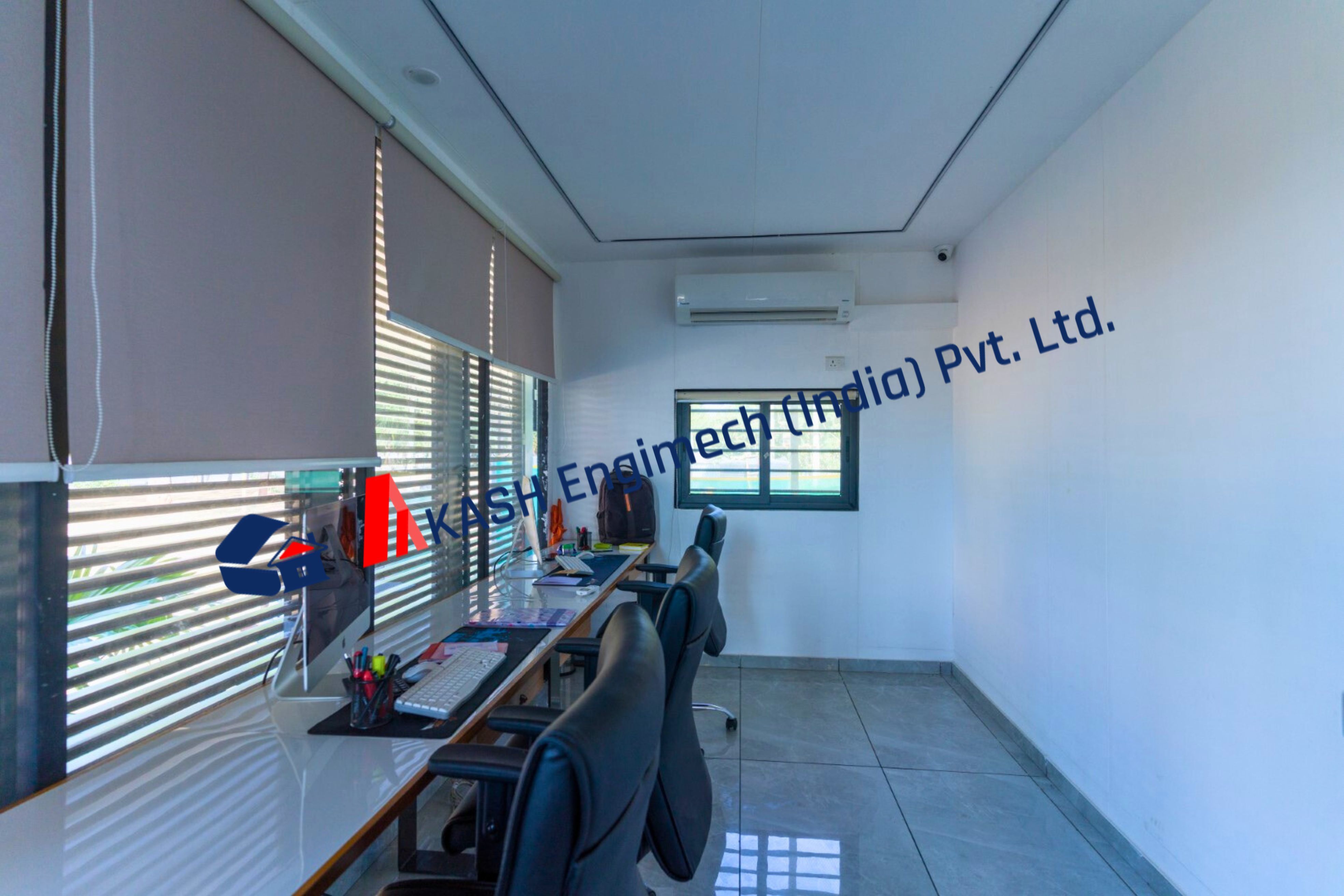 Steel Two Story Modular Office Container