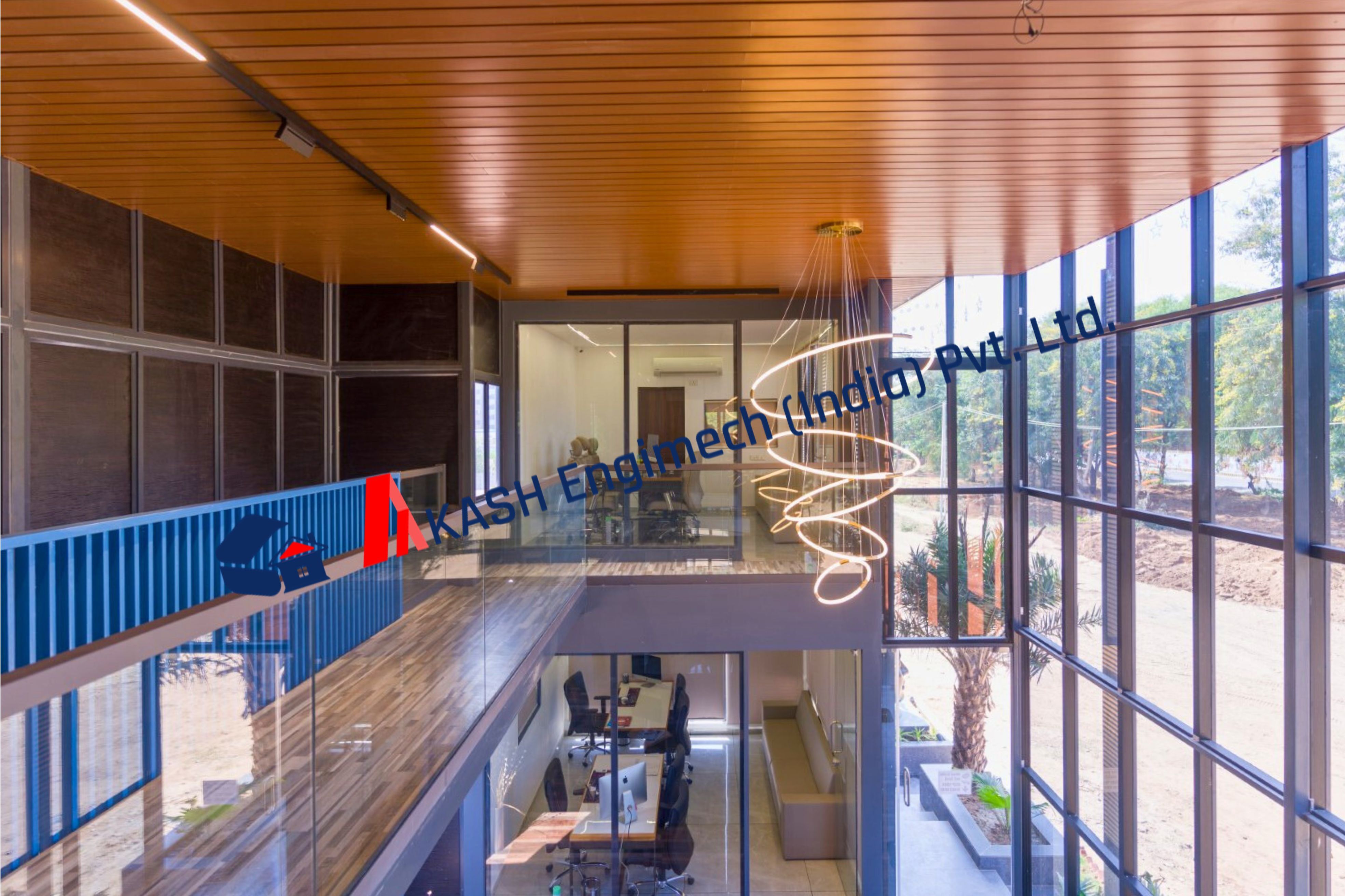 Steel Two Story Modular Office Container