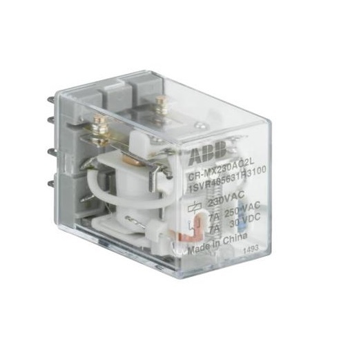Abb Relay Cr-m012dc2 - 12v Dc, 1no & 1nc Contacts, 240 Rated Voltage, 1 Kg Weight | Ideal For Industrial Automation & Control Panels