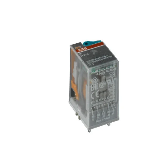 Abb Relay Cr-m024dc2 - 48v Dc Coil Voltage, 1no & 1nc Contacts, Orange Color, 240w Rated Power, 1kg Weight | Robust Reliability For Industrial Automation