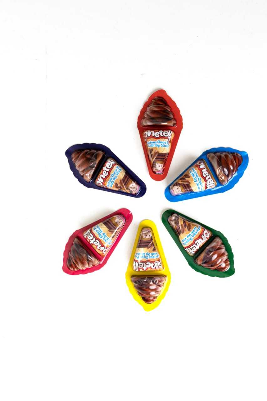 Conetella Choco Paste With Dip Stick Wafer - Flavor: Chocolate