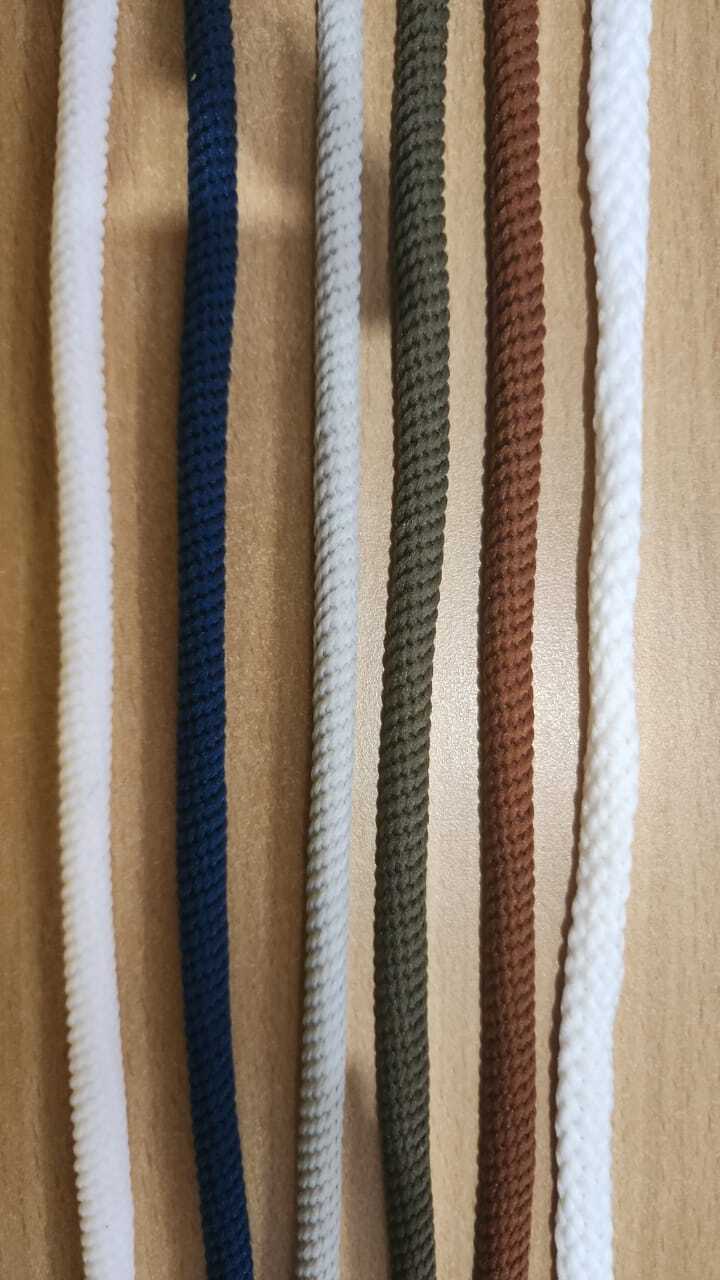Shoes Laces - Color: White Olive Brown Blue
