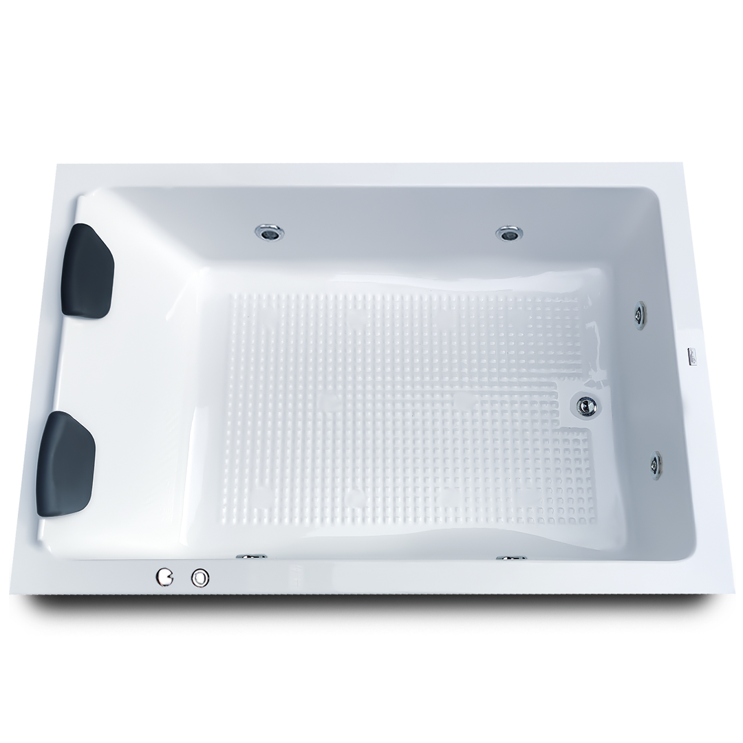 White Phoenix 6 Ft X 4 Ft Jacuzzi Bathtub